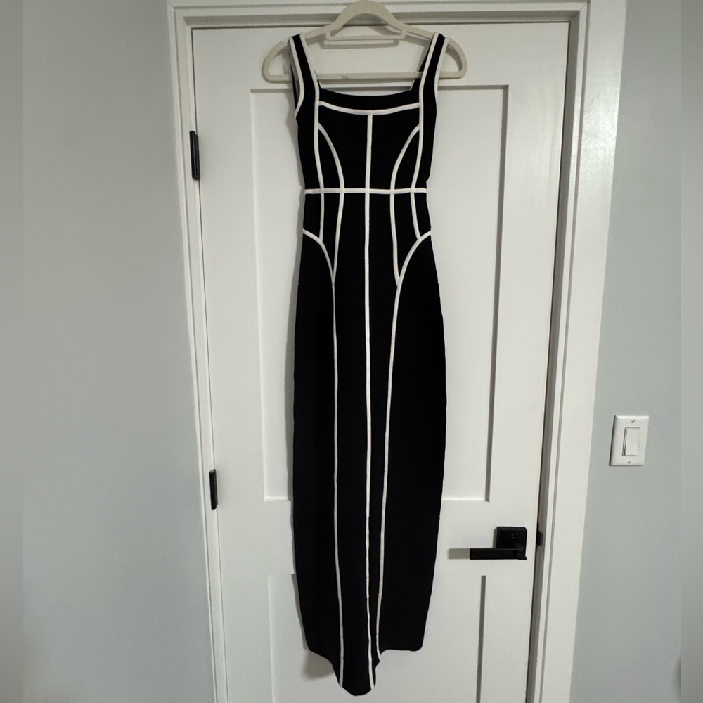 NWT Herve Leger Helena Gown